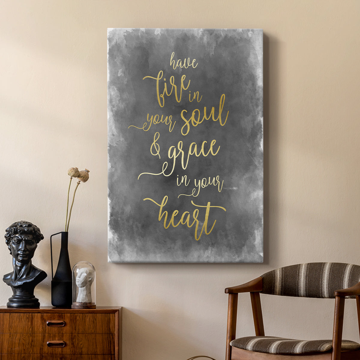 Fire in Your Soul - Canvas Art Print