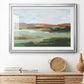 Autumn River Crossing I - Modern Framed Art Print