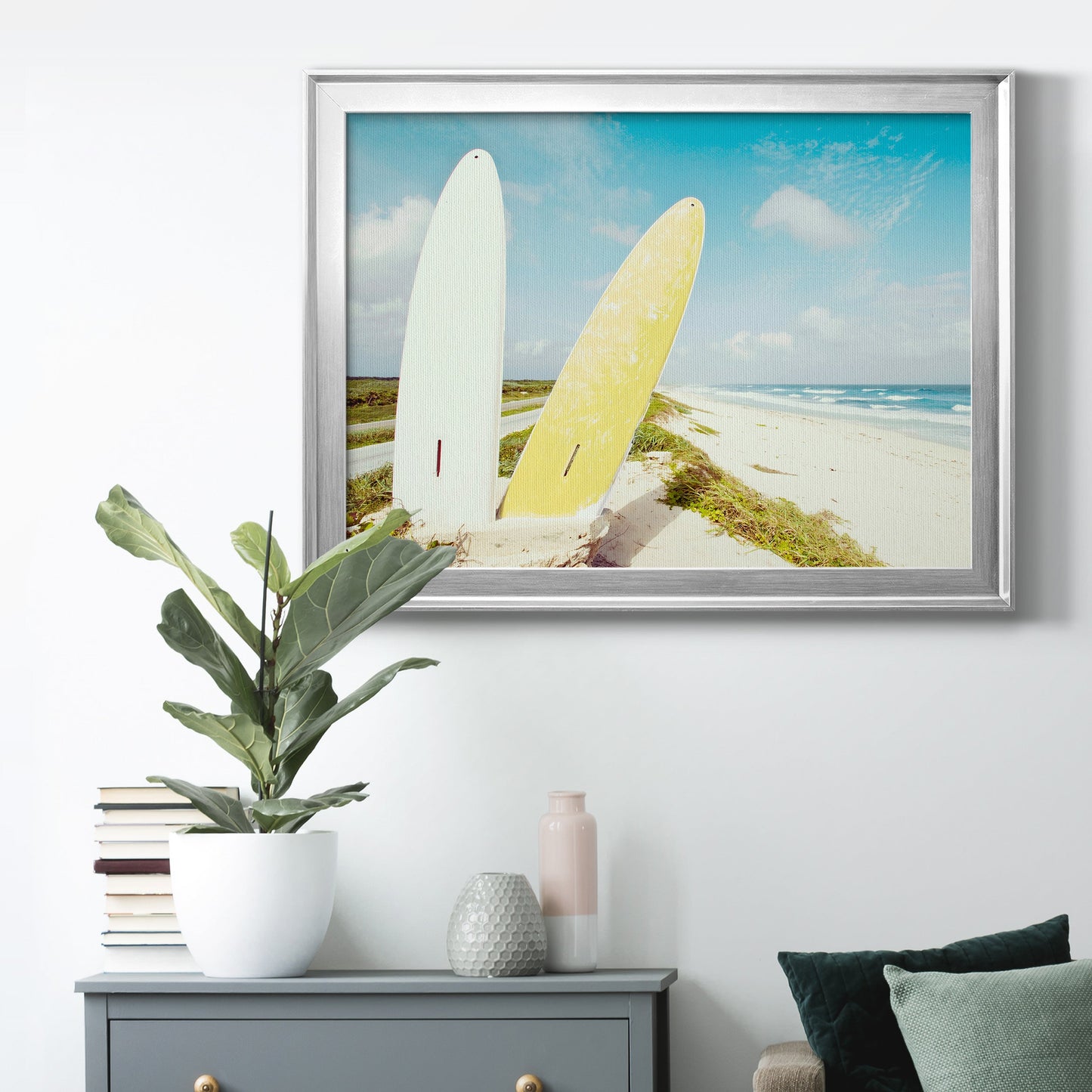 Punta Morena Beach Premium Classic Framed Canvas - Ready to Hang