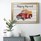 Happy Harvest Truck Premium Classic Framed Canvas - Ready to Hang