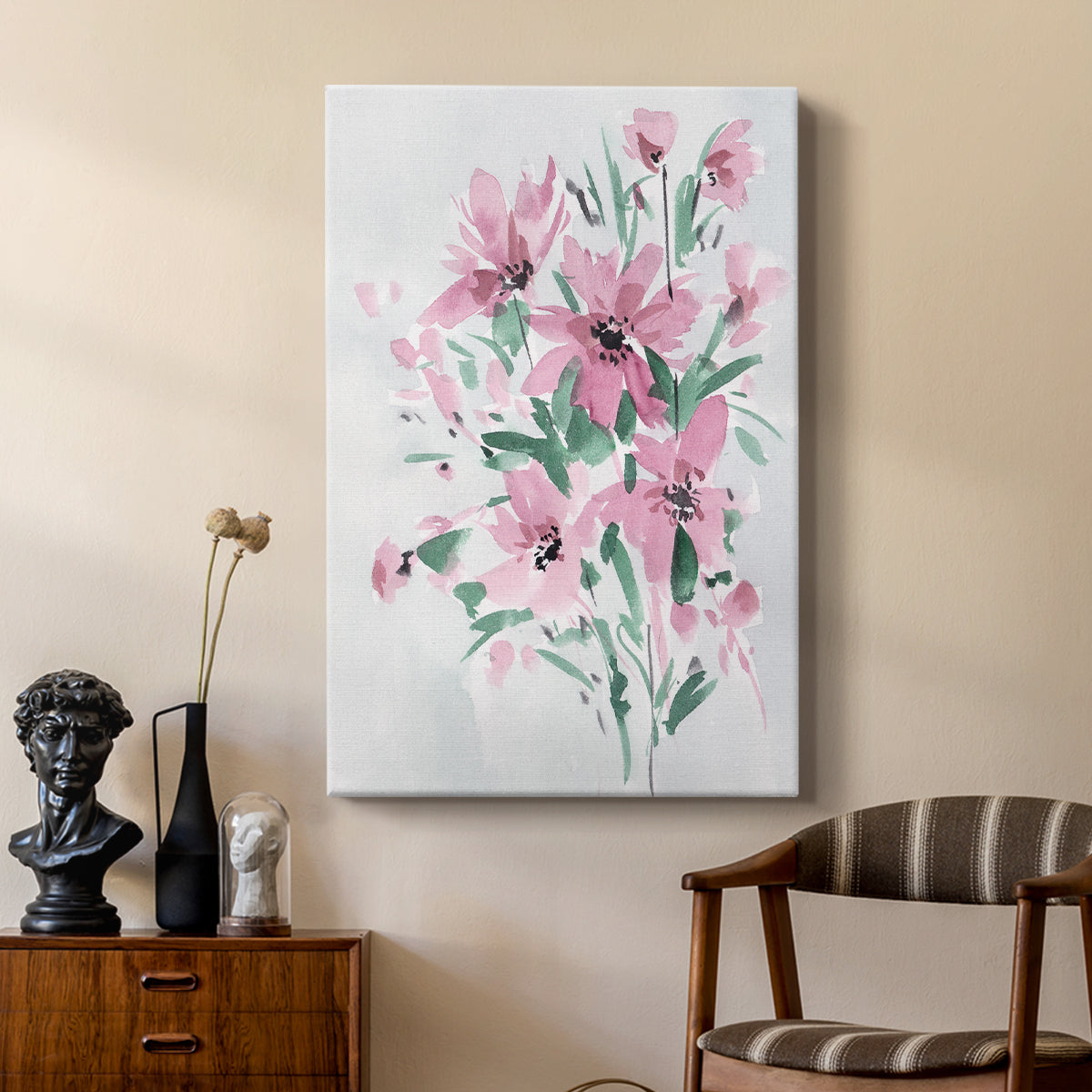 Posy Blooms III - Canvas Art Print