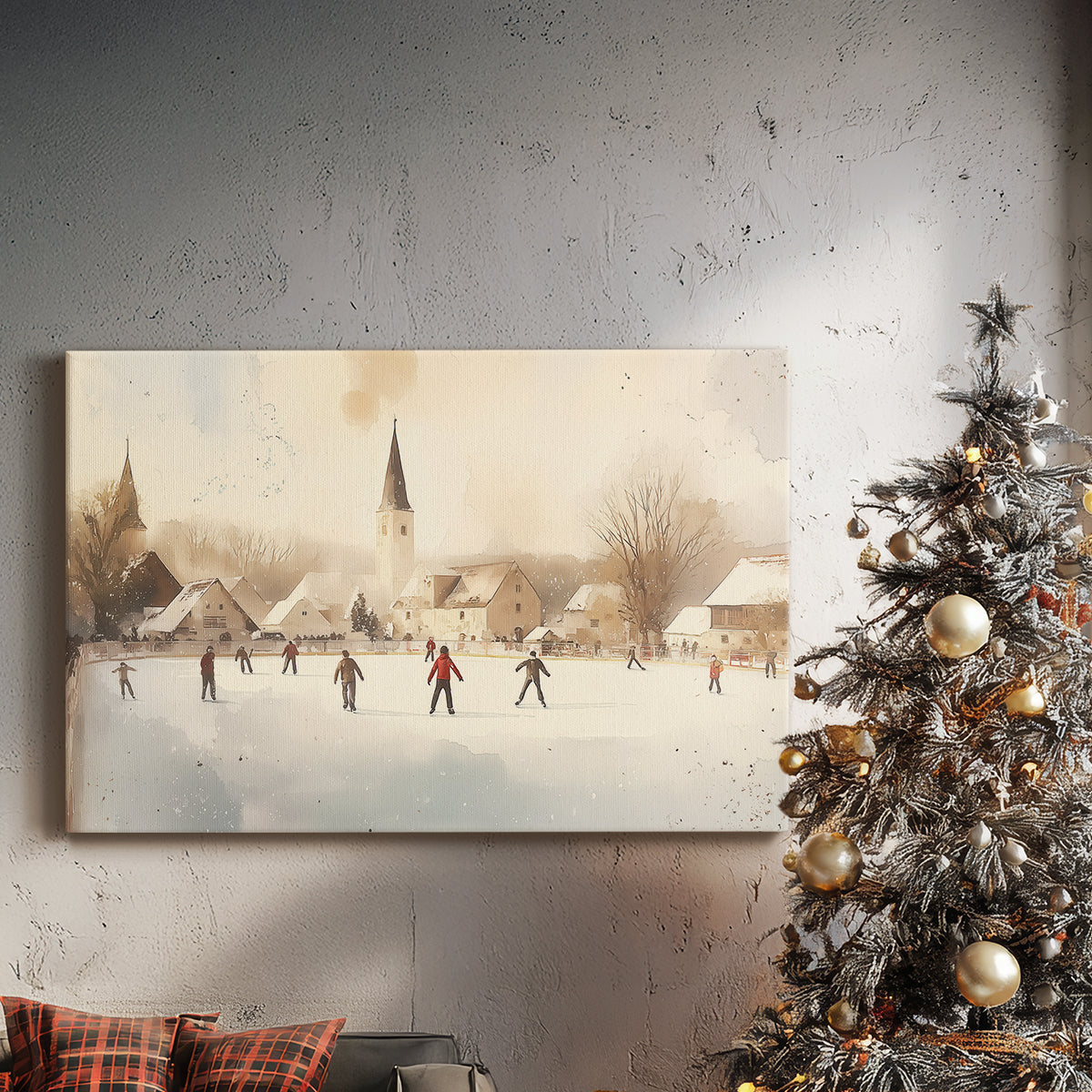 Gilded Carol II - Canvas Art Print