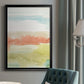 Blushing Sunrise II - Modern Framed Canvas Print