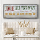 Jingle All the Way - Floater Framed Canvas Print