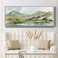 Serene Mountains II - Floater Framed Canvas Print