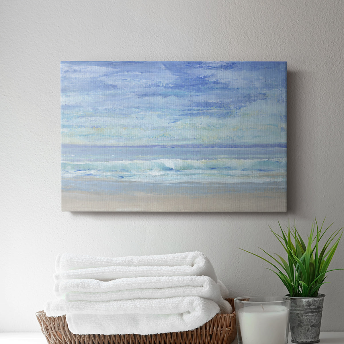 Rolling Surf I - Canvas Art Print