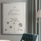 Let Love Bloom - Modern Framed Canvas Print
