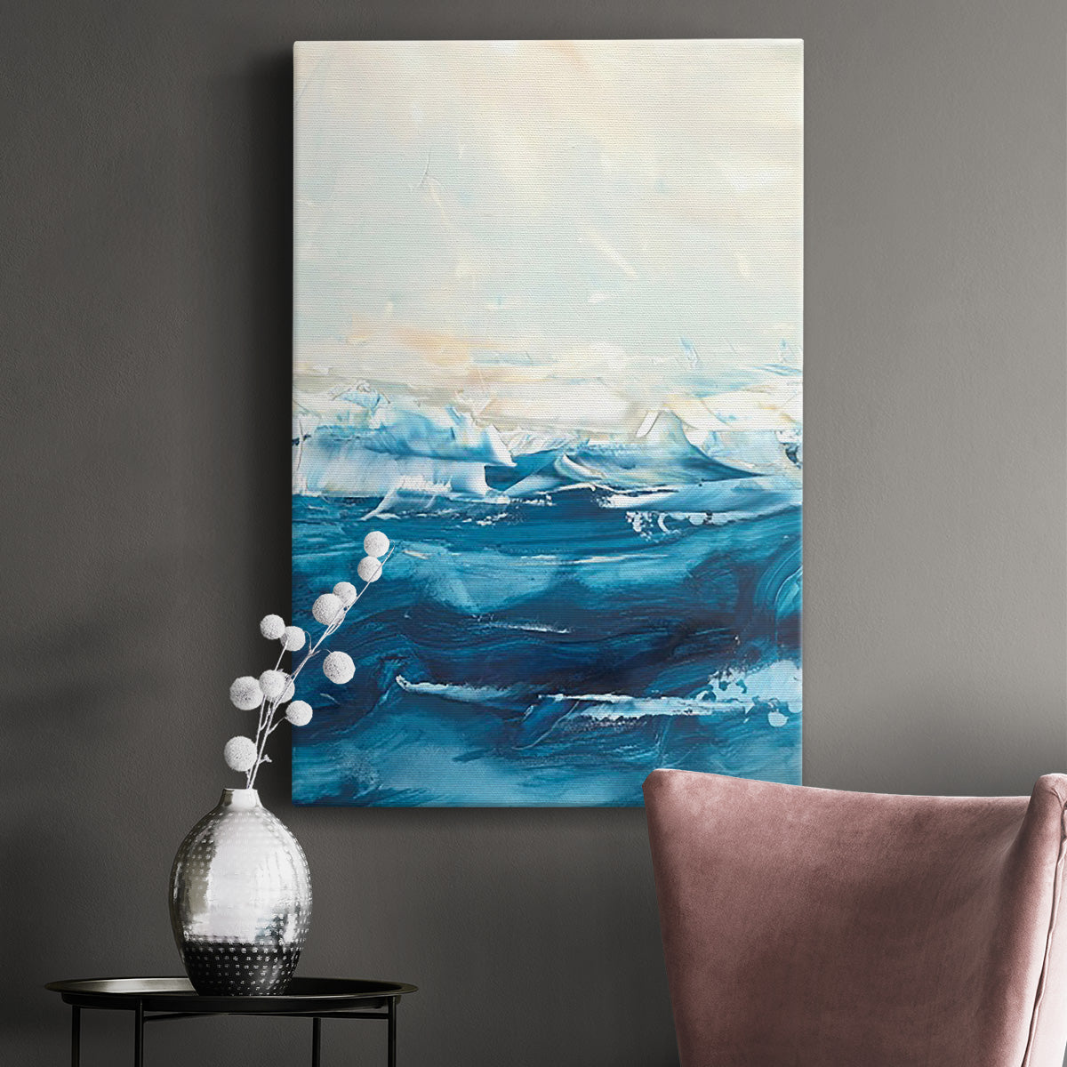 Wave after Wave II Premium Gallery Wrapped Canvas - Ready to Hang