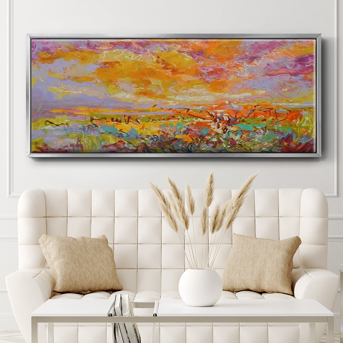 Radiance Remembered - Floater Framed Canvas Print