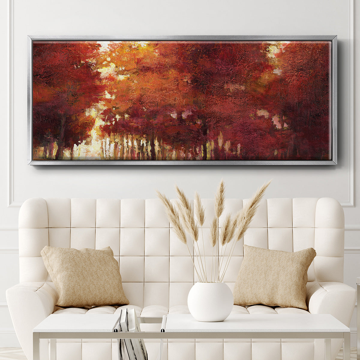 Afternoon Light - Floater Framed Canvas Print