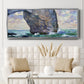 The Manneport, Seen from Below, 1883 - Floater Framed Canvas Print
