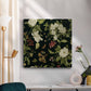 Garden Floral on Black II - Canvas Art Print