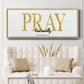 Pray Continually - Floater Framed Canvas Print