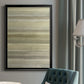Lines in Neutral I - Modern Framed Canvas Print