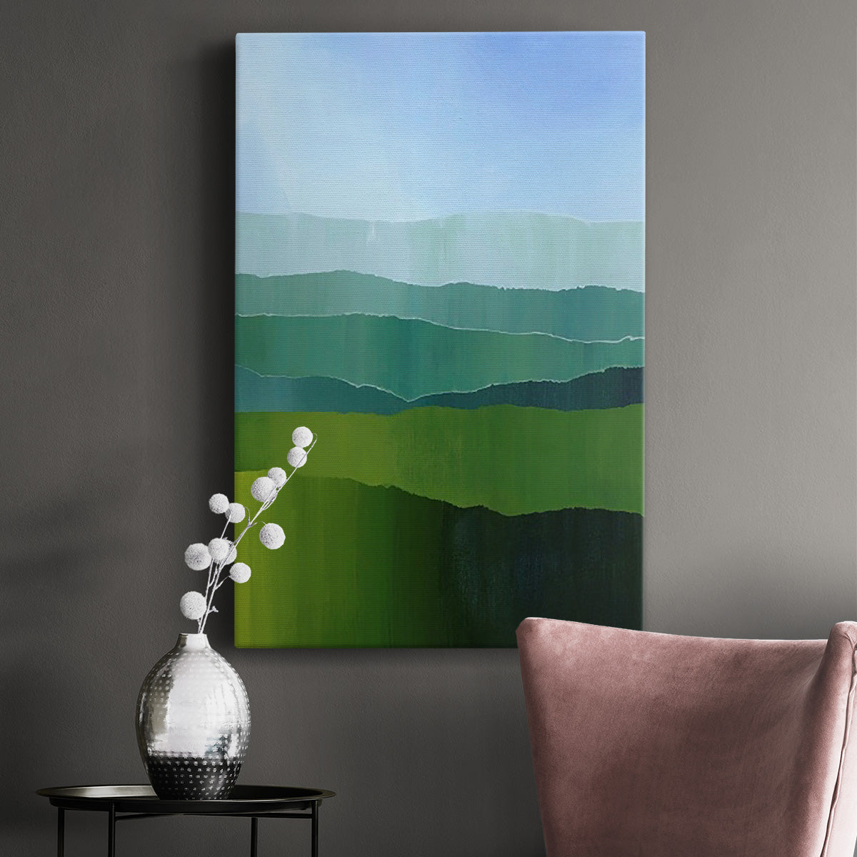 Blue Ridge Fade II Premium Gallery Wrapped Canvas - Ready to Hang