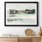 Turquoise Marsh II - Modern Framed Art Print