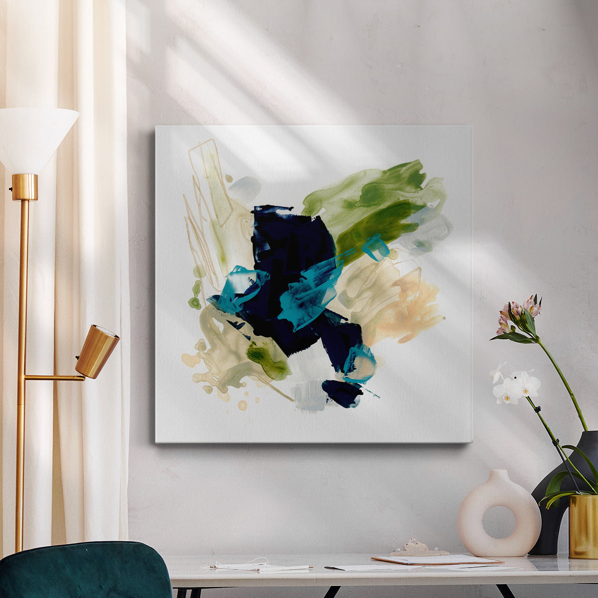 Palette Motion I - Canvas Art Print