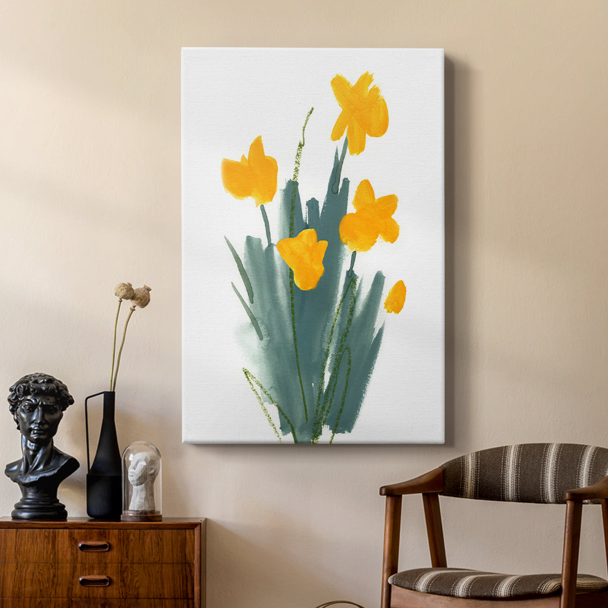 Daffodil Bunch II - Canvas Art Print