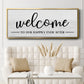Welcome Ever After - Floater Framed Canvas Print