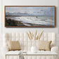 The Beach at Saint Adresse, 1876 - Floater Framed Canvas Print
