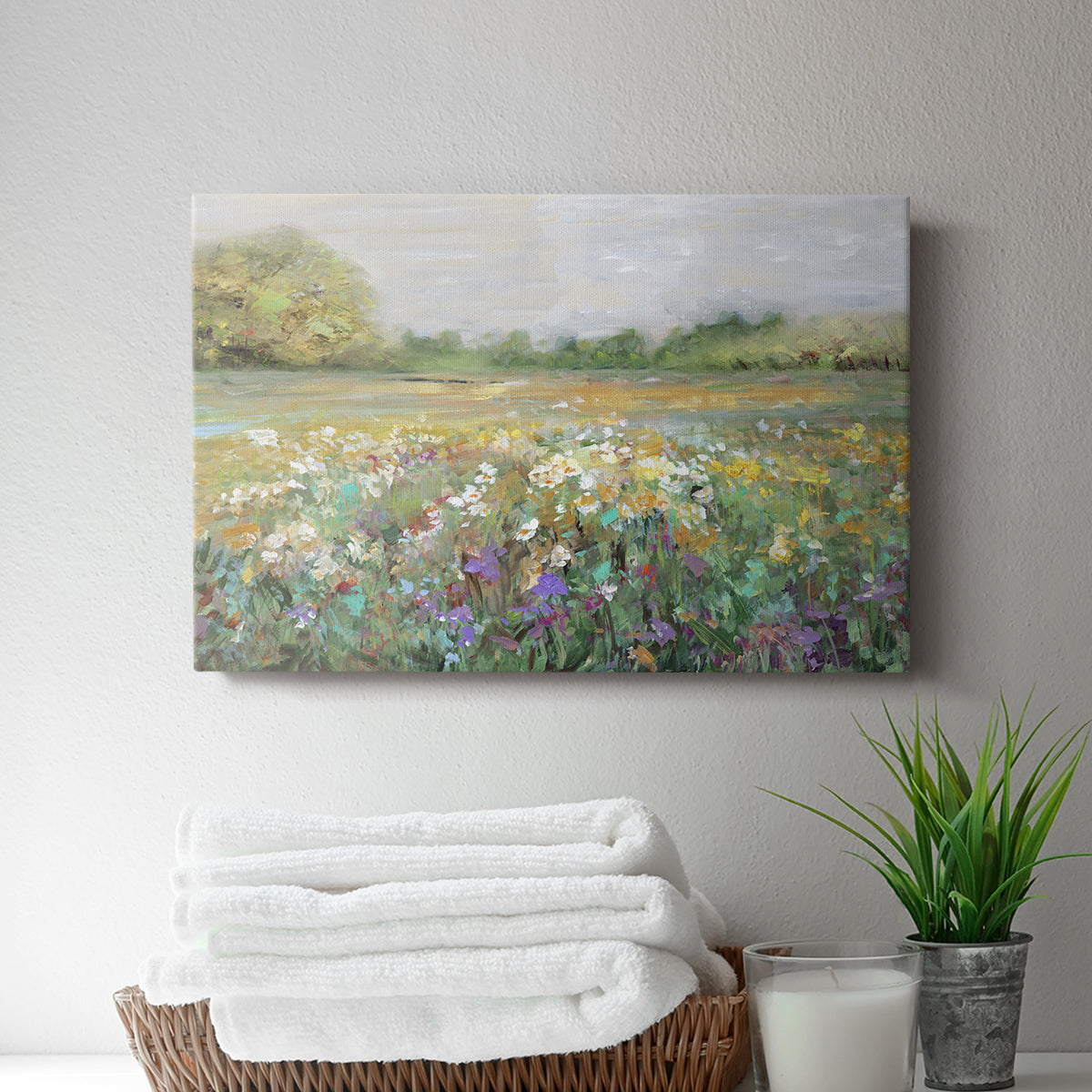 Country Meadow - Canvas Art Print