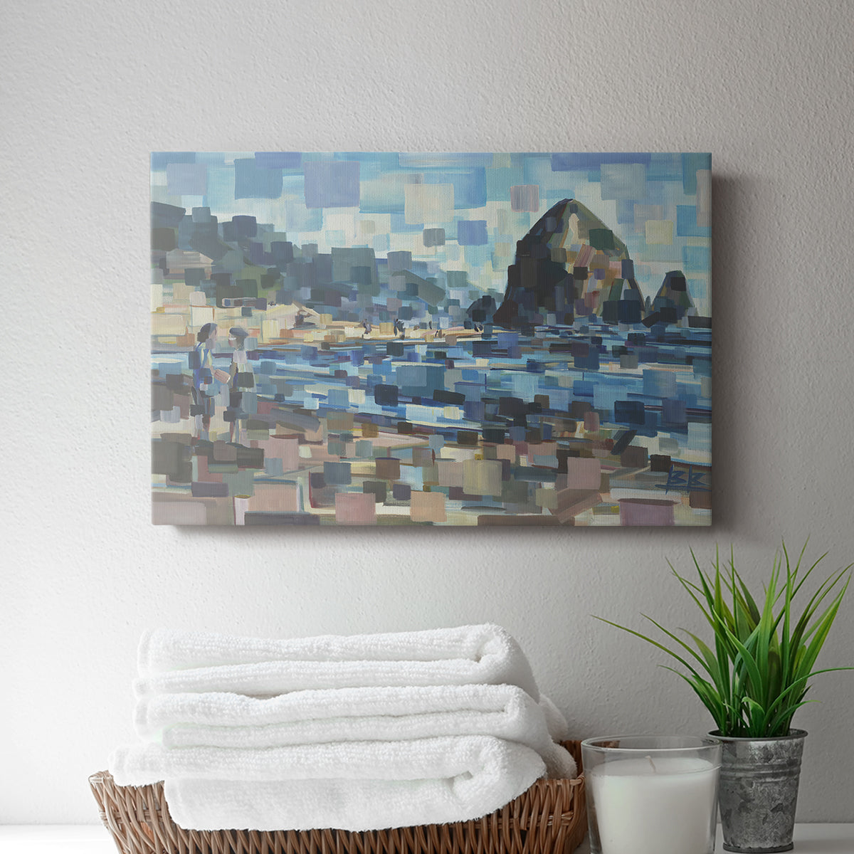Evening in Cannon Beach - Canvas Art Print