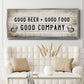 Good Company - Floater Framed Canvas Print