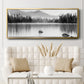 Mountain Reflection - Floater Framed Canvas Print