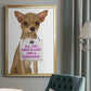 Love and Chihuahua - Modern Framed Canvas Print