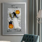 Trick or Treat Ghost - Modern Framed Canvas Print