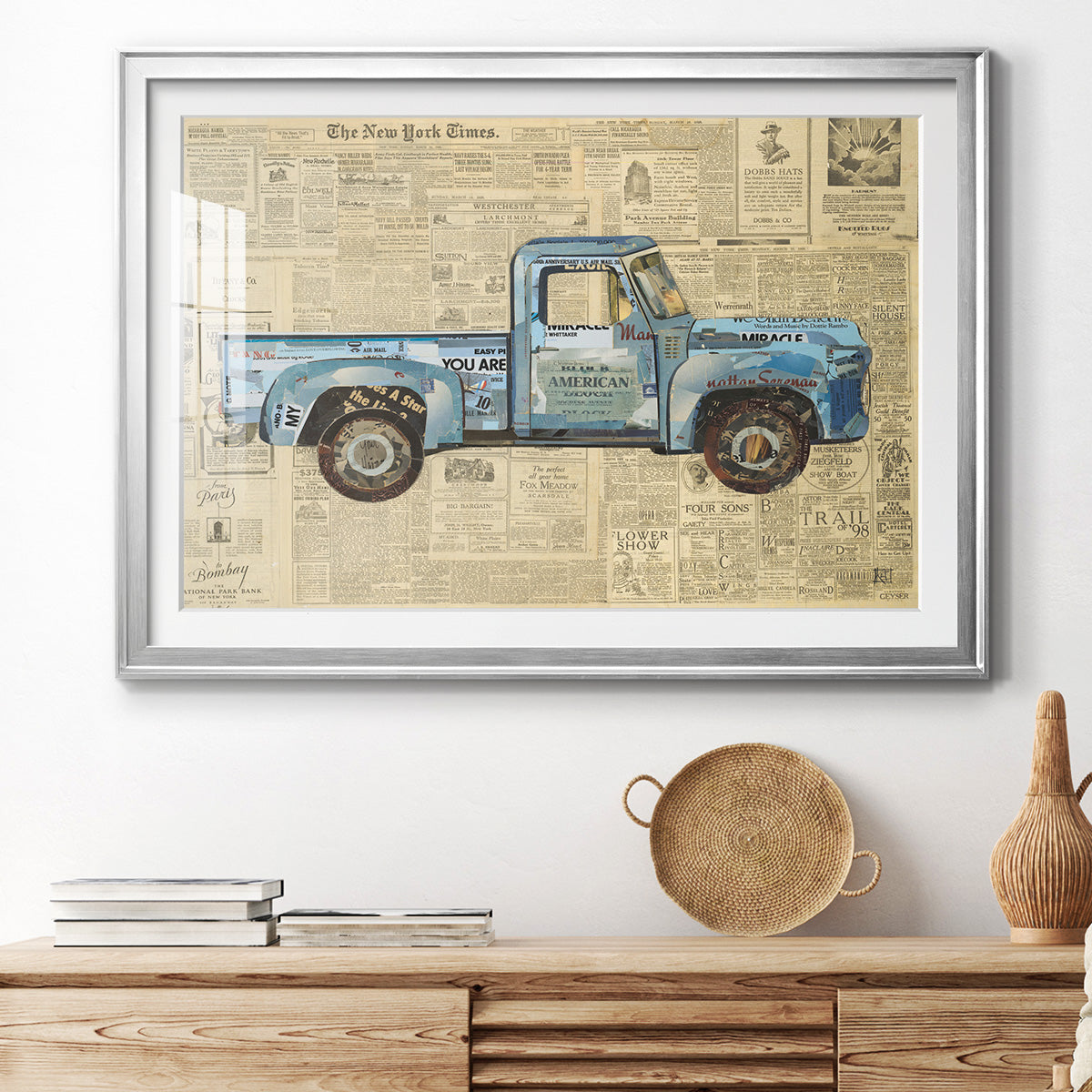 George’s ’53 Ford Premium Framed Print - Ready to Hang