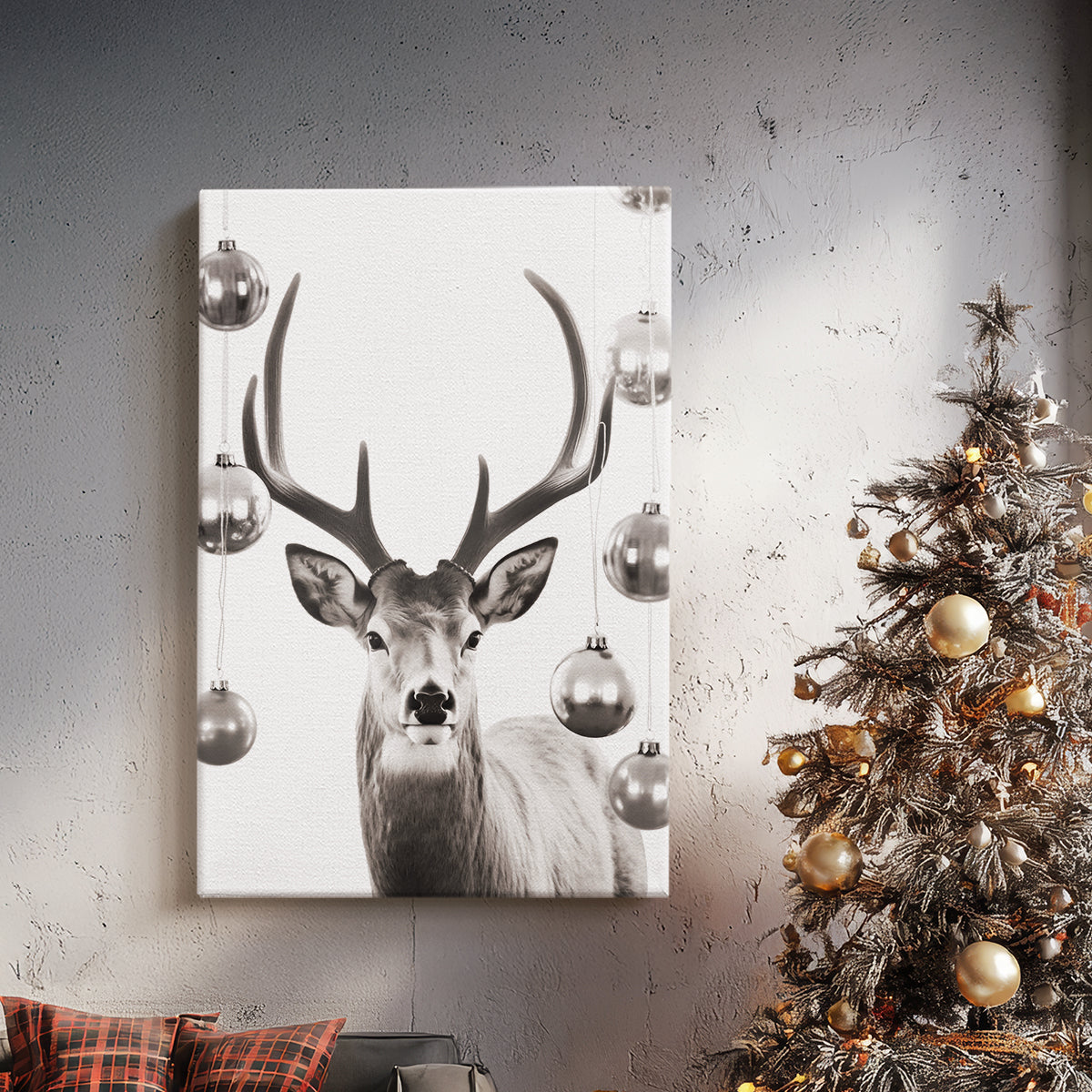 Pearled Lantern at Dusk - Canvas Art Print