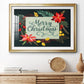 Bright Christmas Night  I - Modern Framed Art Print