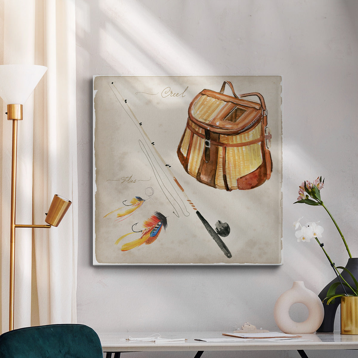 Tackle Box I - Canvas Art Print