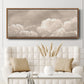 Painted Clouds I - Floater Framed Canvas Print