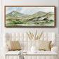Serene Mountains II - Floater Framed Canvas Print