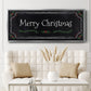 Merry Christmas - Floater Framed Canvas Print