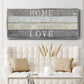 Home Love - Floater Framed Canvas Print