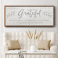 Grateful for Everything - Floater Framed Canvas Print