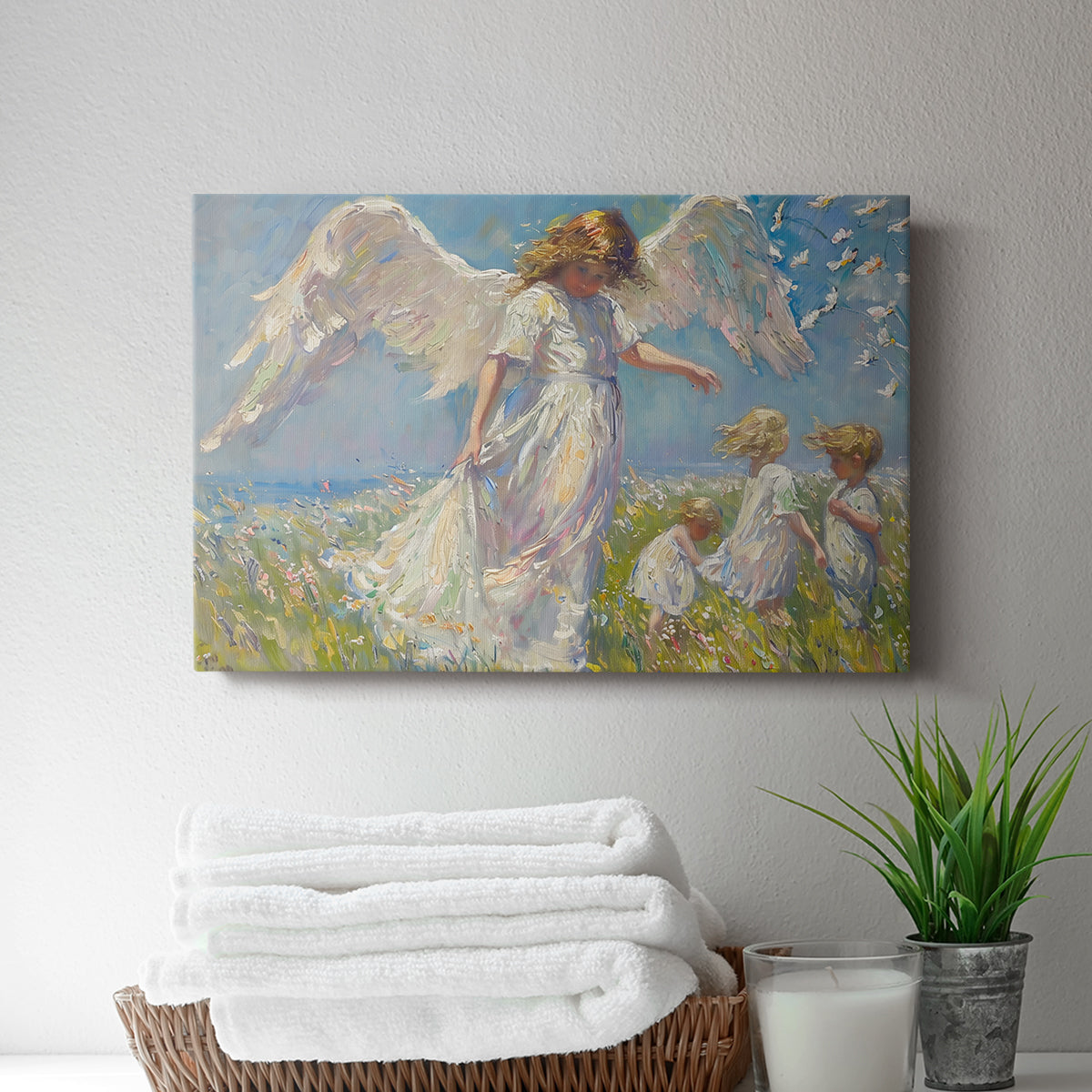 Angel LX - Canvas Art Print