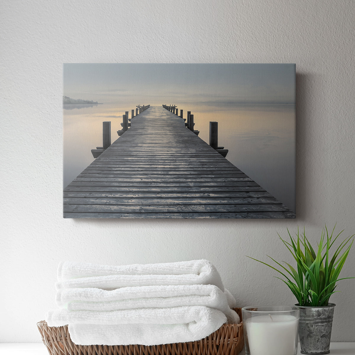 Sun Down - Canvas Art Print