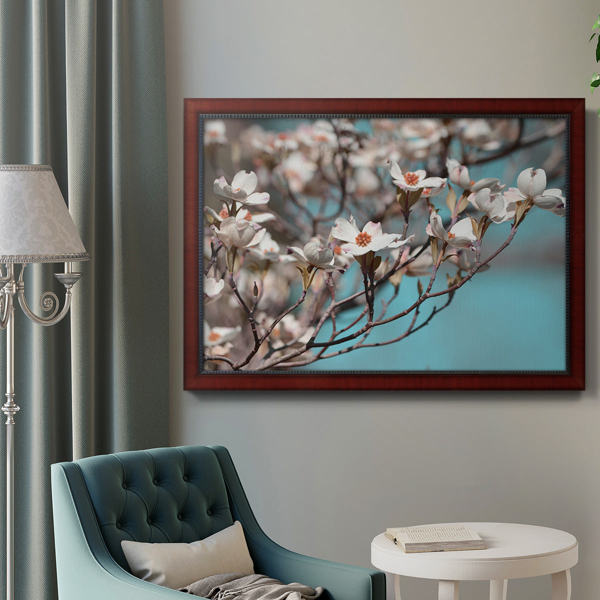 Dogwood Spring III Premium Framed Canvas- Ready to Hang