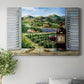 Tuscan Red and Vineyard Premium Gallery Wrapped Canvas - Ready to Hang