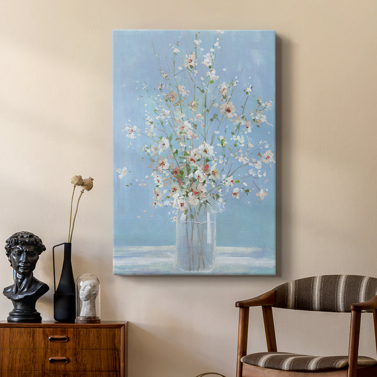 Cherry Blossom Arrangement - Canvas Art Print