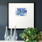 Fleur Bleue I Premium Framed Print Double Matboard