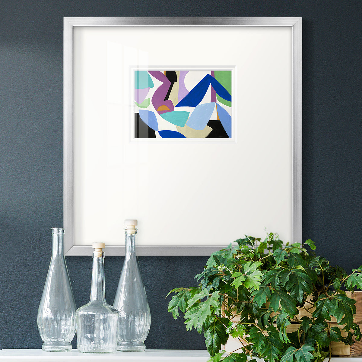 Ode to Matisse I Premium Framed Print Double Matboard