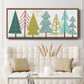 Modern Holiday Collection D - Floater Framed Canvas Print