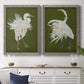 Heron Plumage I - Premium Framed Canvas 2 Piece Set - Ready to Hang