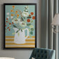 Joyful Blossoms II - Modern Framed Canvas Print