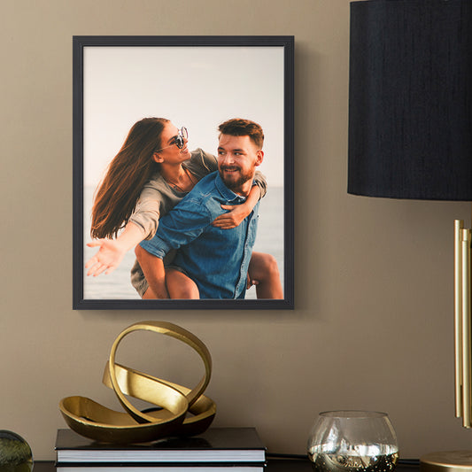 Restickable Custom Framed Photo - 8" x 10"